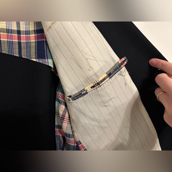 Gant Rugger “The Hopsack” blazer, navy wool, EU 54/US 44 - Picture 6 of 10